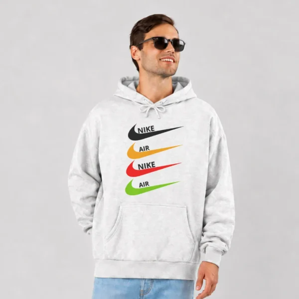 هودی نایکی طرح لوگوهای رنگی ایر (Nike Air)