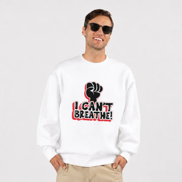 دورس نوشته I Can’t Breathe طرح مشت اعتراضی کد 10481