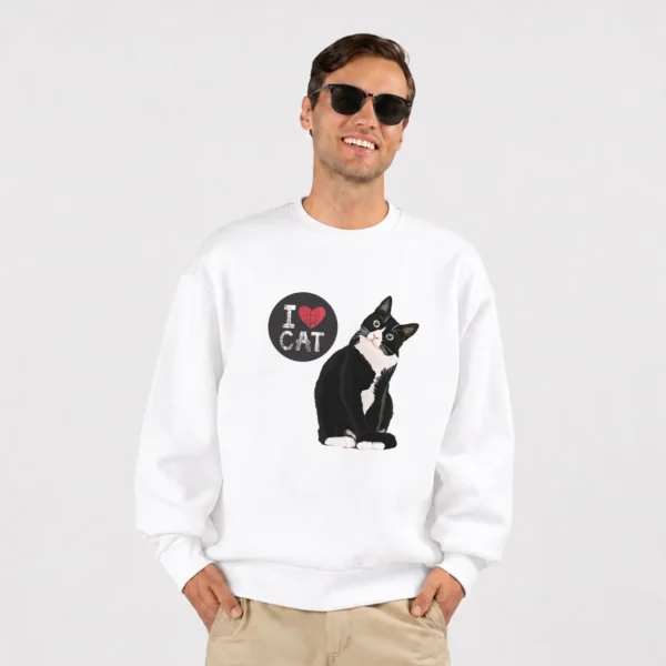 دورس گربه طرح I Love Cat کد 10630