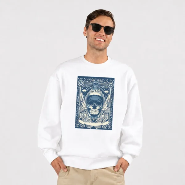 دورس جمجمه طرح قاب تزئینی وینتیج کد 1174