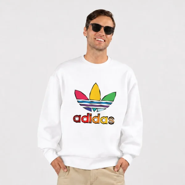 دورس آدیداس طرح لوگوی رنگین‌کمانی (Adidas) کد 12217