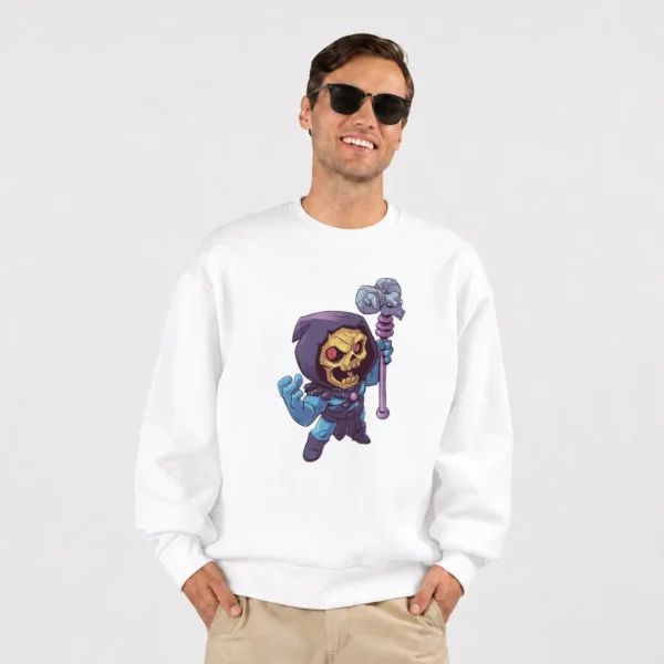 دورس اسکلتور طرح جادوگر کارتونی با عصا (Skeletor)