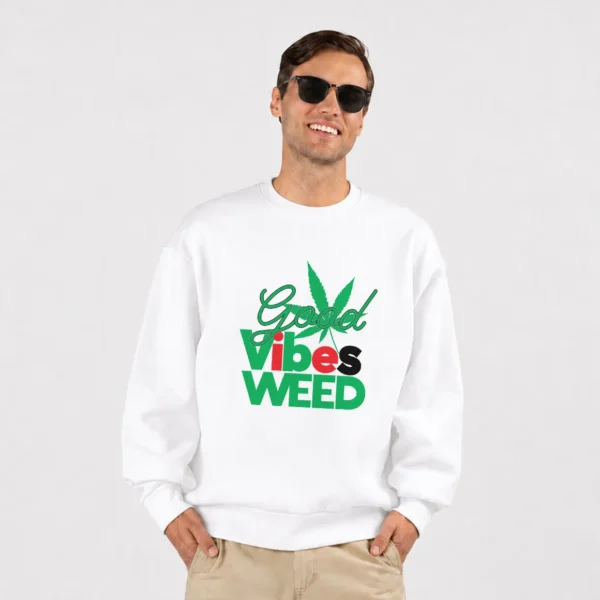 دورس طرح تایپوگرافی Good Vibes Weed با برگ کد 19899