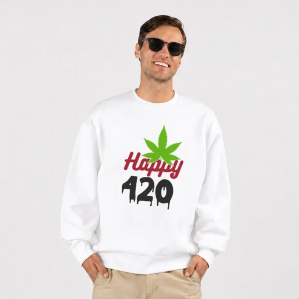 دورس ماری‌جوانا طرح تایپوگرافی Happy 420 کد 21143