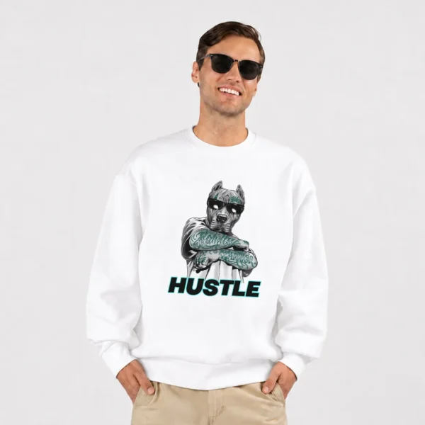 دورس سگ پیت‌بول طرح Hustle استریت‌ویر کد 21540