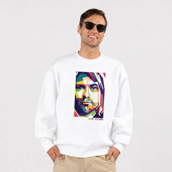 دورس نیروانا طرح پرتره رنگی کرت کوبین (Kurt Cobain) کد 22312