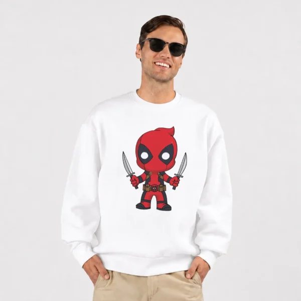 دورس ددپول طرح چیبی با شمشیرها (Deadpool)