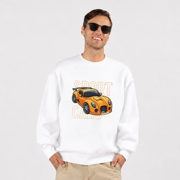 دورس فولکس‌واگن بیتل نارنجی طرح Sport Cars