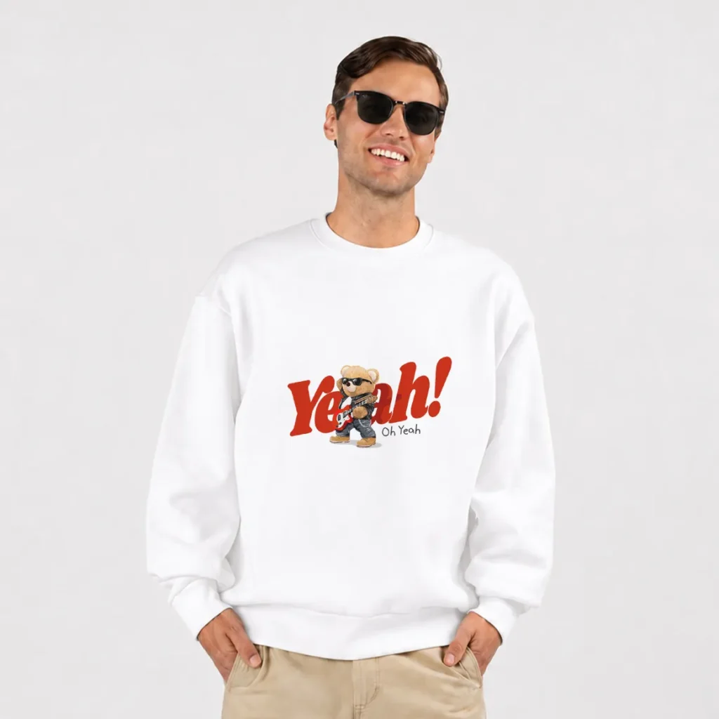 دورس خرس عروسکی طرح Yeah Oh Yeah کد 3805
