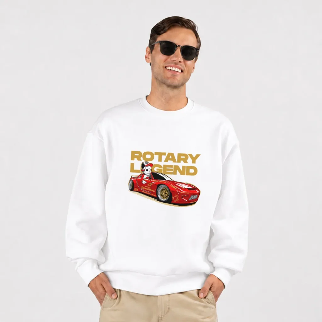 دورس مزدا RX-7 قرمز طرح Rotary Legend کد 514