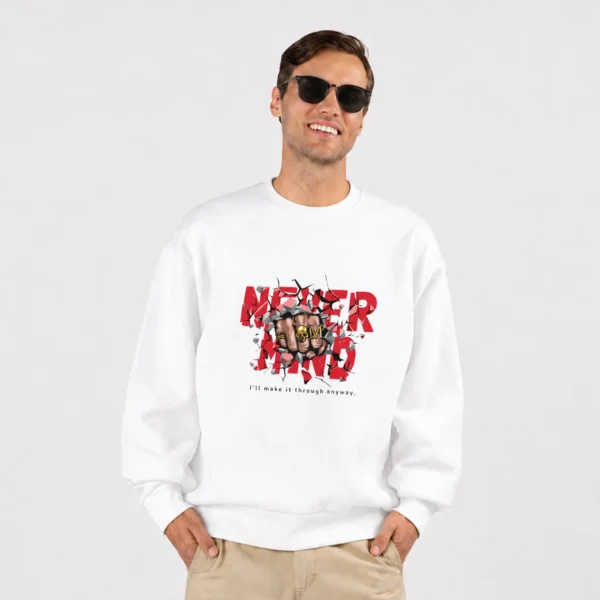 دورس تایپوگرافی Never Mind طرح گرافیتی کد 9815