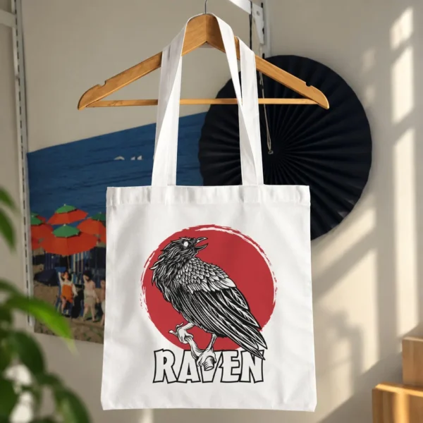 توت بگ کلاغ طرح Raven و خورشید قرمز کد 10106