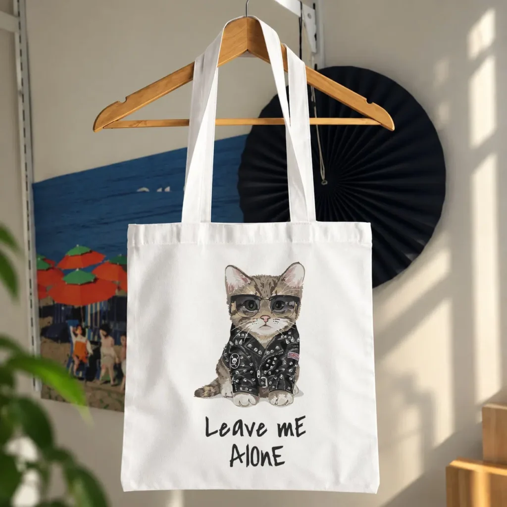 توت بگ گربه طرح Leave Me Alone کد 10153