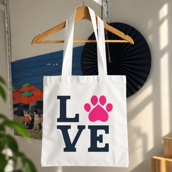 توت بگ عشق حیوانات طرح LOVE Paw کد 10901