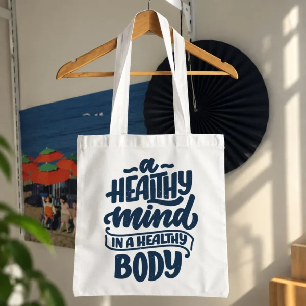 توت بگ نوشته A Healthy Mind in a Healthy Body کد 10993