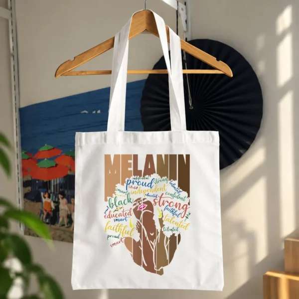 توت بگ زن آفریقایی طرح Melanin و اعتمادبه‌نفس کد 11152
