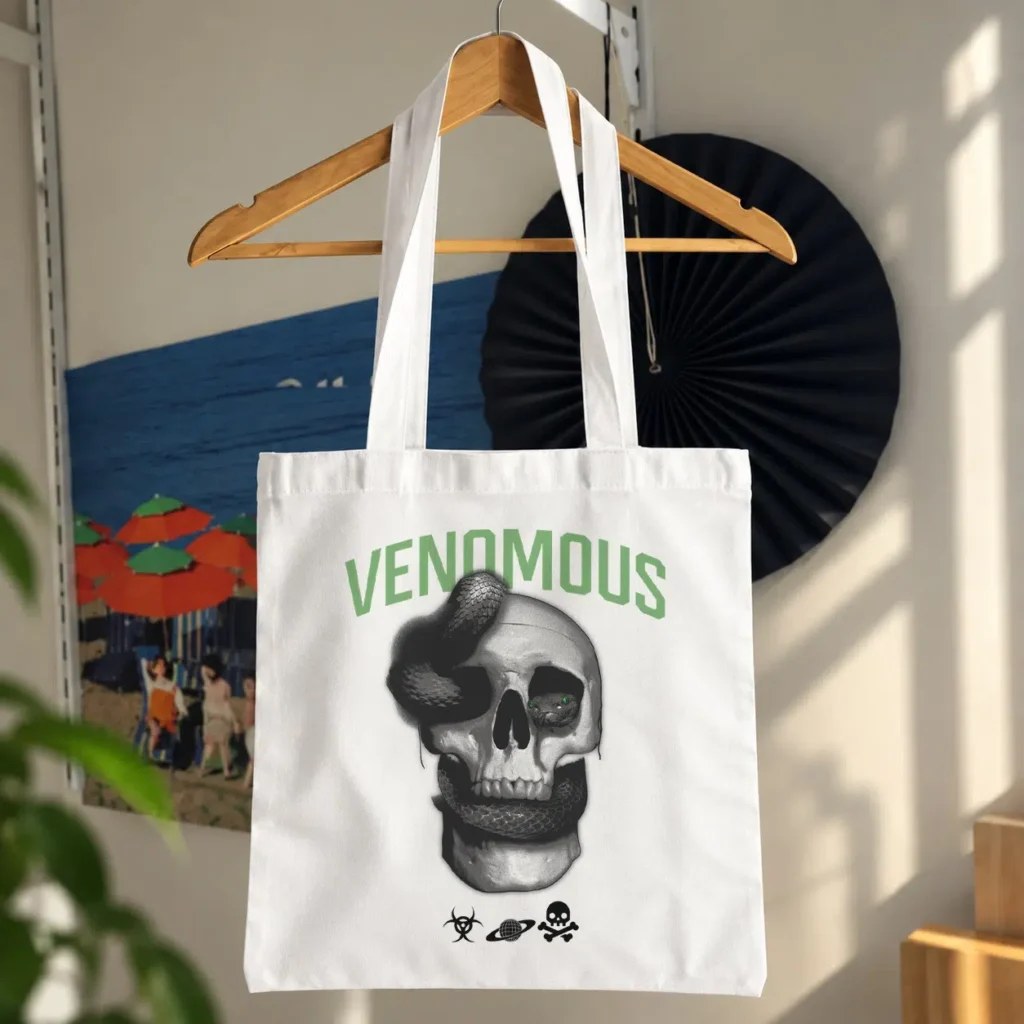 توت بگ جمجمه طرح سمی (Venomous) کد 1199