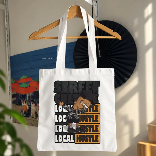 توت بگ تایپوگرافی خیابانی Local Hustle