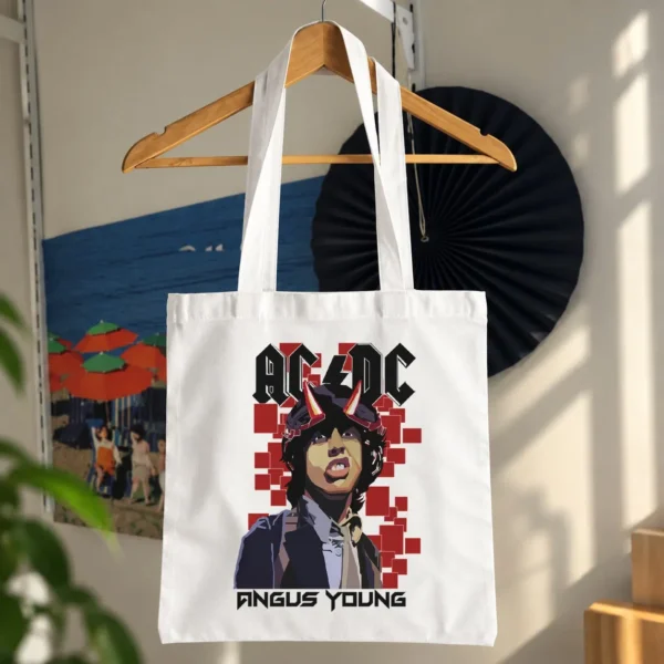 توت بگ ای‌سی‌دی‌سی طرح آنگوس یانگ پیکسلی (AC/DC Angus Young) کد 12441