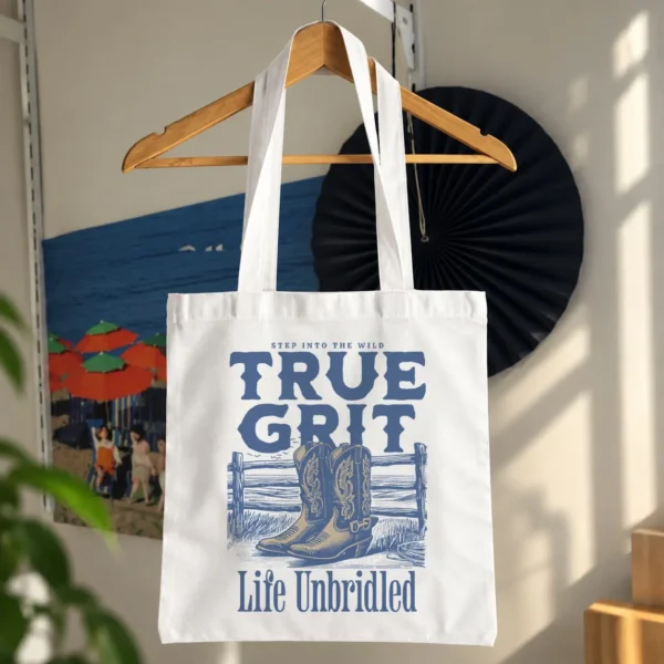 توت بگ وسترن طرح چکمه و نوشته True Grit کد 12859