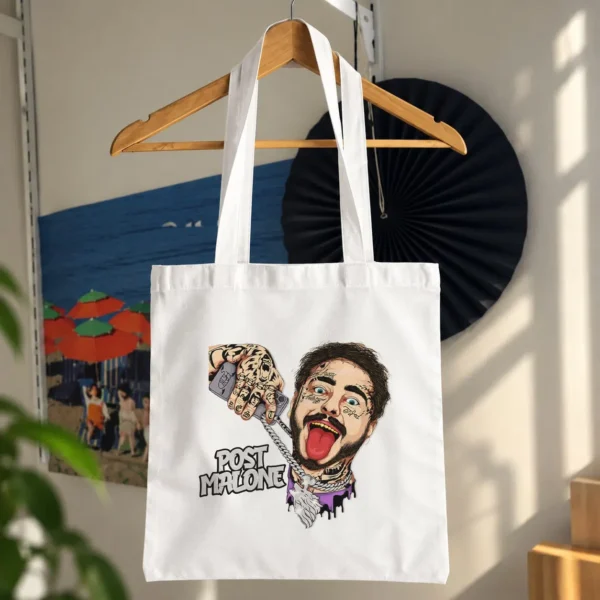 توت بگ پست مالون طرح پرتره کارتونی (Post Malone) کد 1289