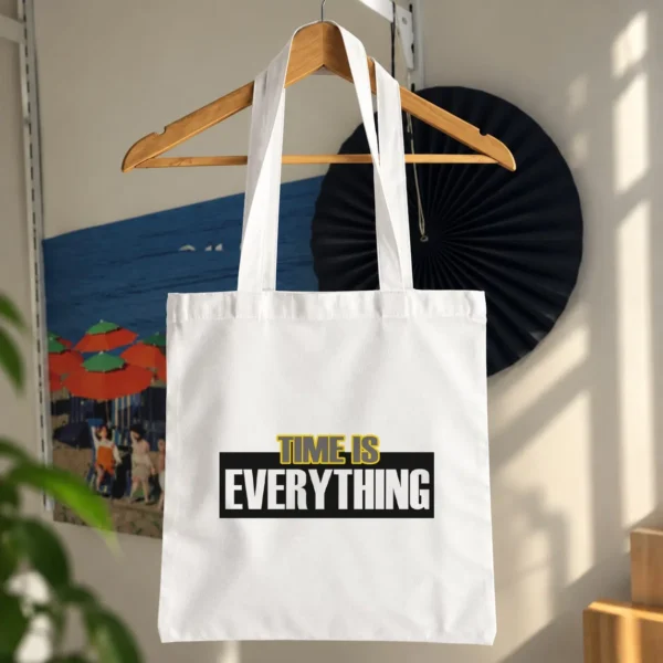 توت بگ انگیزشی طرح Time Is Everything کد 13103