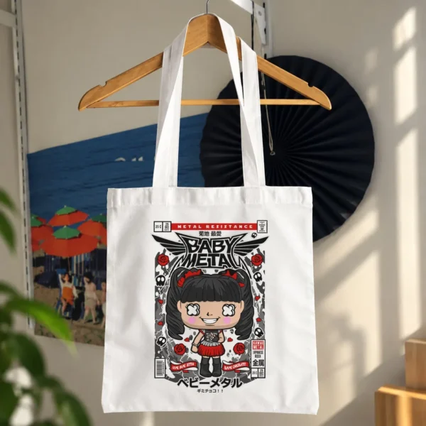 توت بگ گروه بیبی متال طرح کارتونی ژاپنی (Babymetal) کد 13121