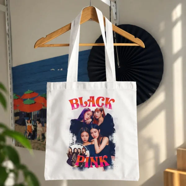 توت بگ گروه بلک‌پینک طرح پرتره اعضا (BLACKPINK) کد 13526
