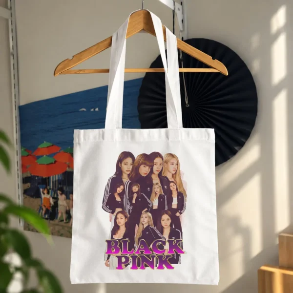 توت بگ گروه بلک‌پینک طرح اعضای گروه (BLACKPINK) کد 13529