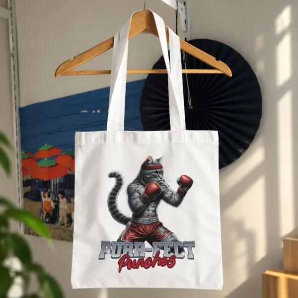 توت بگ گربه طرح بوکسور (Purr-fect Punches) کد 13697