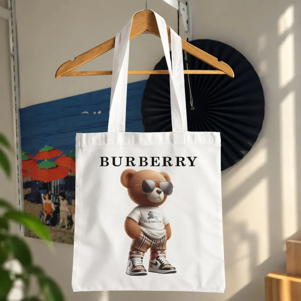 توت بگ خرس طرح برندی (Burberry Bear) کد 13805