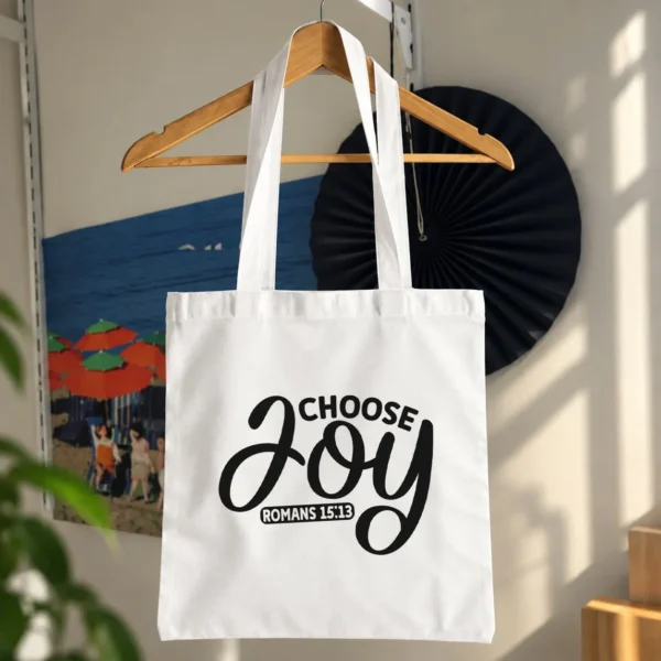 توت بگ نوشته Choose Joy Romans کد 14383