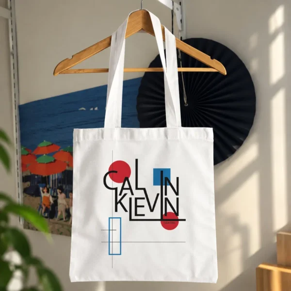 توت بگ طرح هندسی انتزاعی Calvin Klevin کد 14430