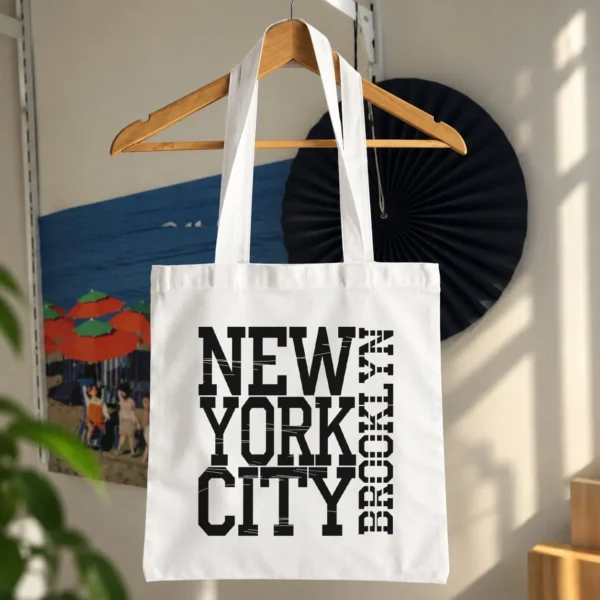 توت بگ طرح تایپوگرافی New York City Brooklyn کد 14898