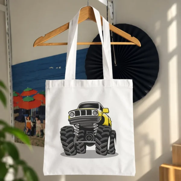 توت بگ جیپ طرح چرخ بزرگ (Monster Truck) کد 15020