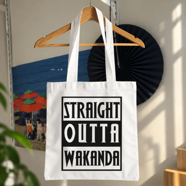 توت بگ بلک پنتر طرح Straight Outta Wakanda کد 1524