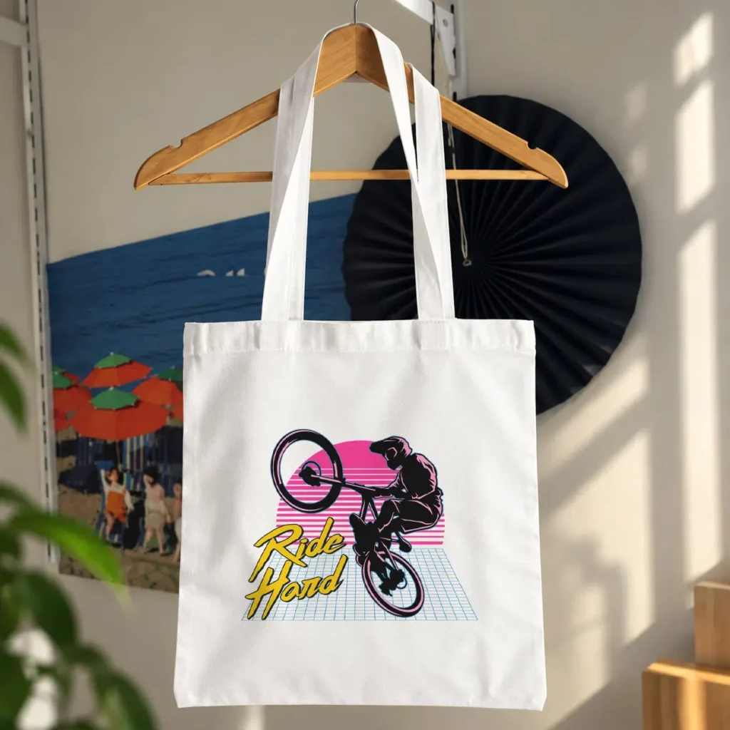 توت بگ دوچرخه BMX طرح Ride Hard کد 15544