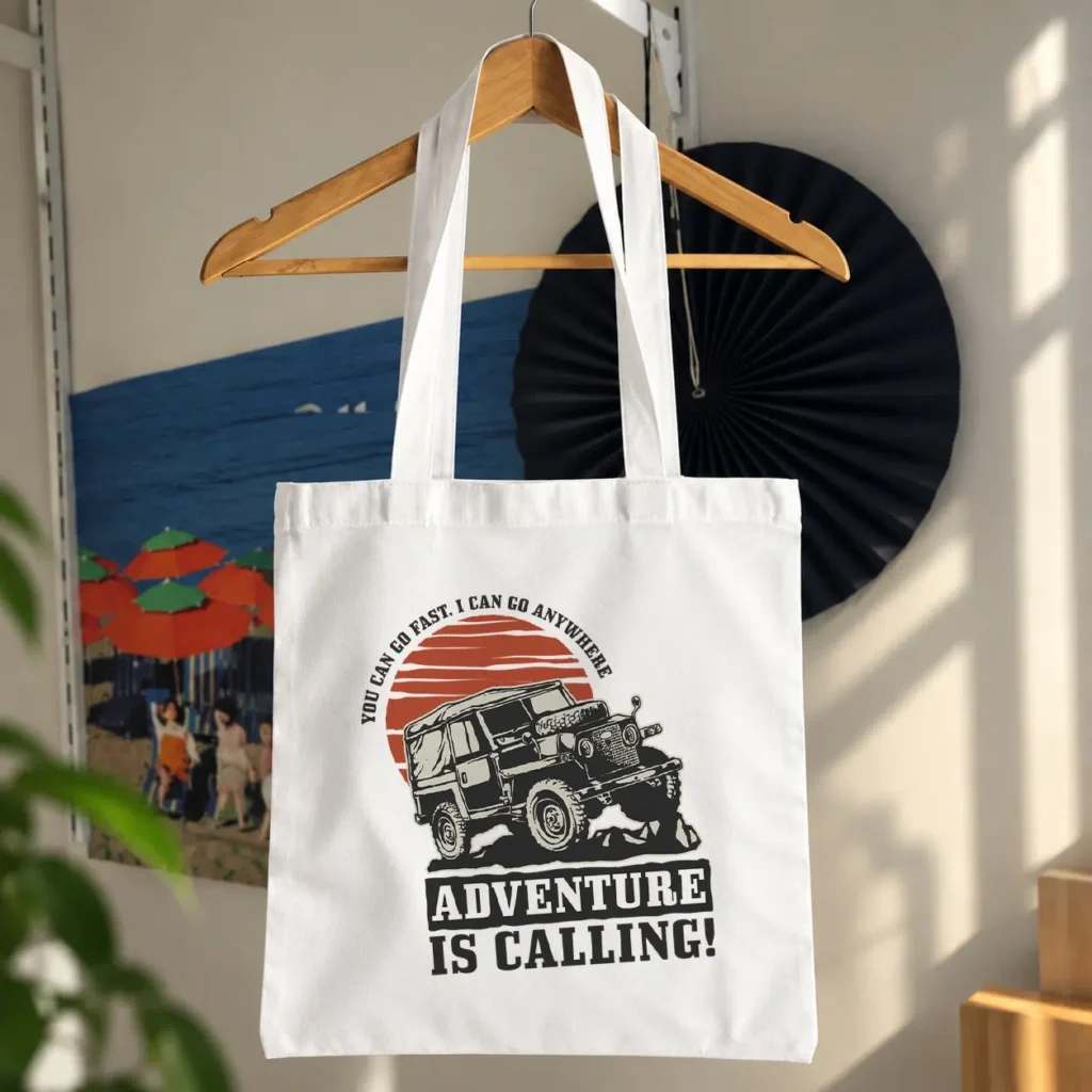 توت بگ جیپ طرح Adventure Is Calling کد 15755