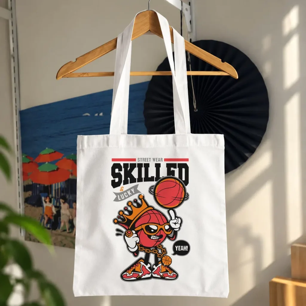 توت بگ بسکتبال طرح ماسکوت Skilled کد 15807