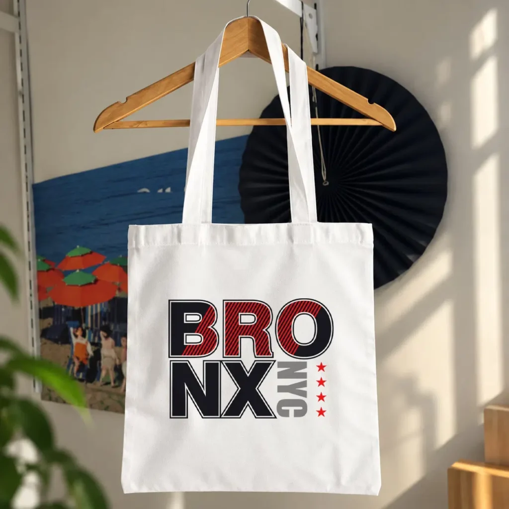 توت بگ طرح تایپوگرافی Bronx NYC کد 16041