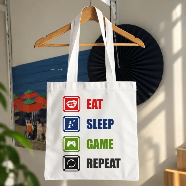 توت بگ طرح Eat Sleep Game Repeat کد 16299