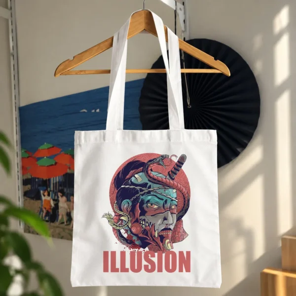 توت بگ سامورایی با ماسک و مار طرح Illusion