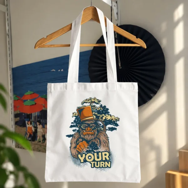 توت بگ میمون کلاه‌دار طرح Your Turn