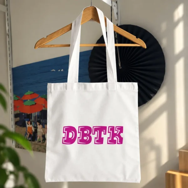 توت بگ تایپوگرافی DBTK طرح صورتی کد 17896
