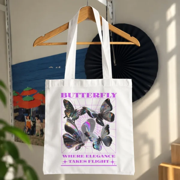 توت بگ پروانه طرح Butterfly کد 18743