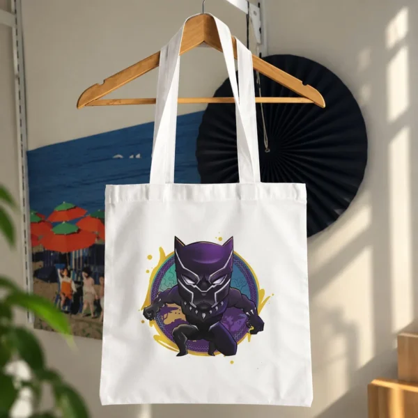 توت بگ مارول طرح پلنگ سیاه چیبی (Black Panther)