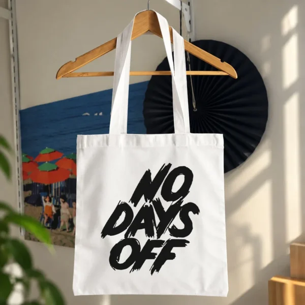 توت بگ تایپوگرافی No Days Off کد 19143
