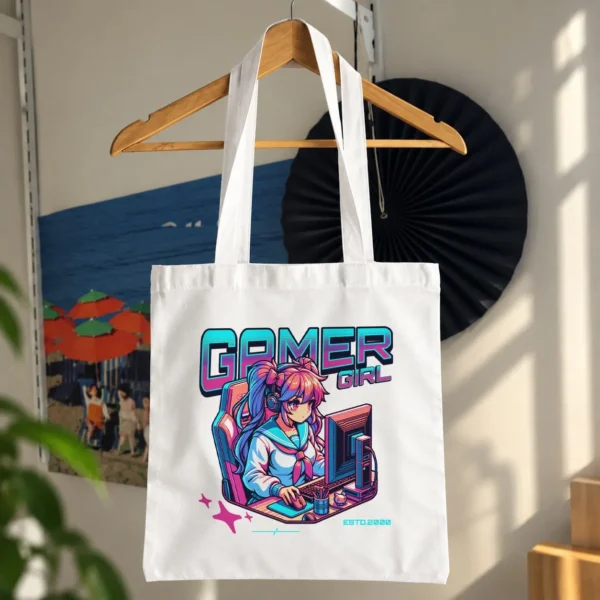 توت بگ گیمر طرح دختر انیمه (Gamer Girl) کد 19621