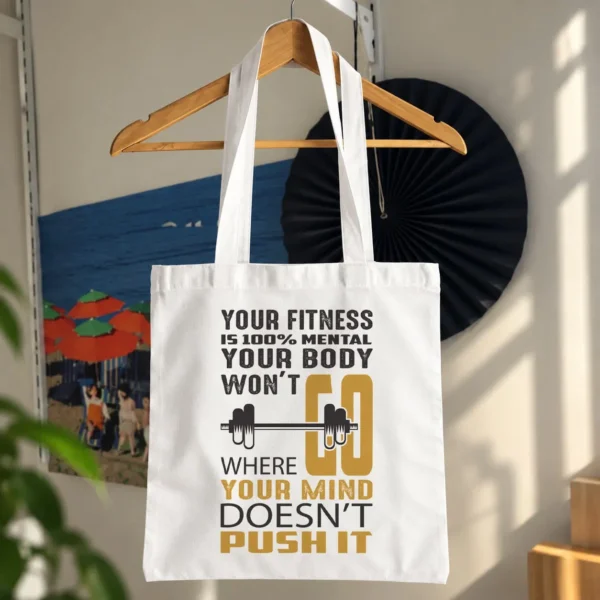 توت بگ بدنسازی طرح Your Fitness is 100% Mental کد 20406