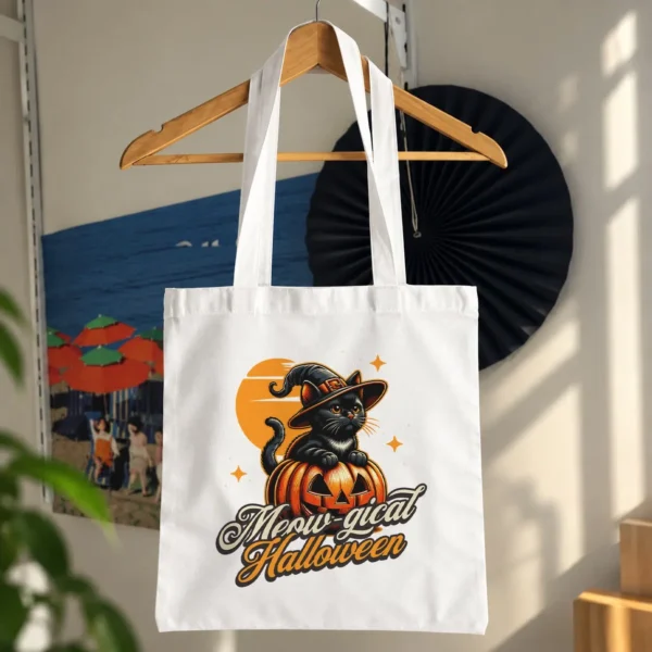 توت بگ هالووین طرح گربه سیاه Meow-gical Halloween کد 21096